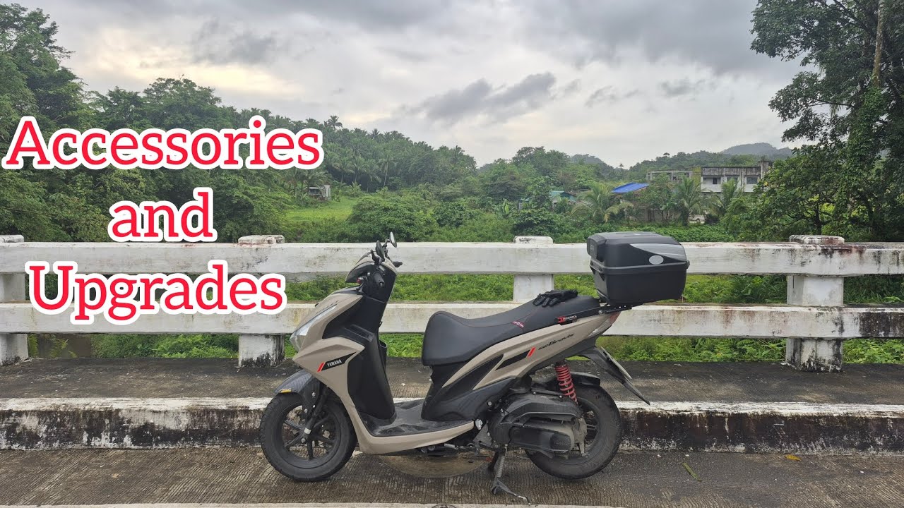 Accessories and Upgrades of my Gravis V2 | Yamaha Mio Gravis V2 