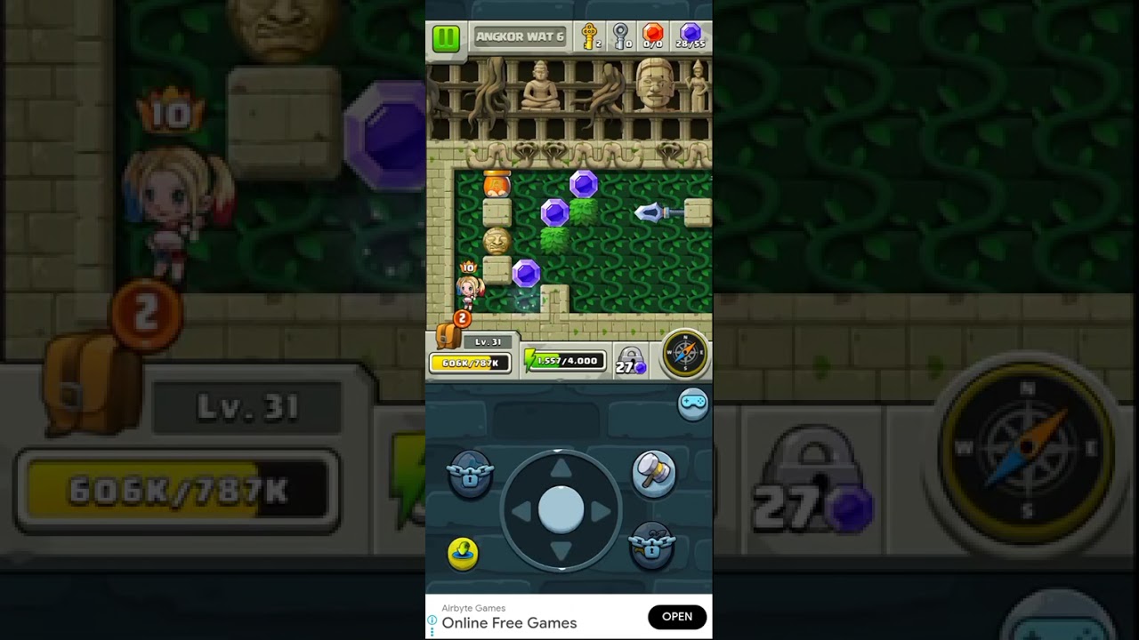 Diamond Quest Angkor Wat 6 Level 10