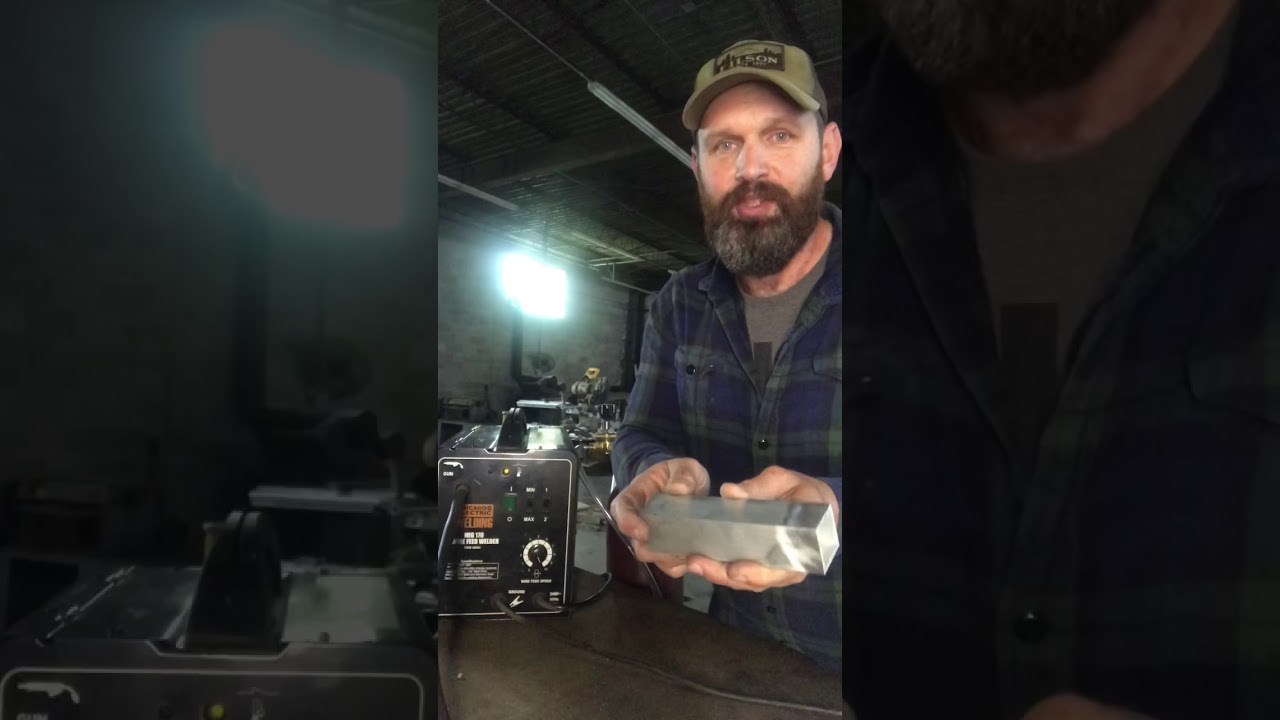 Weld Aluminum with a Harbor Freight Mig