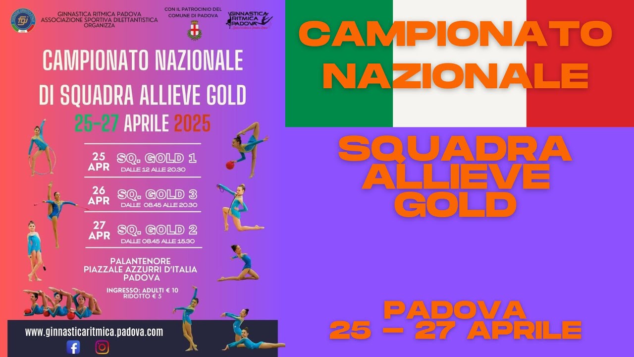 GOLD 1 Campionato Nazionale di Squadra Allieve Gold 2025