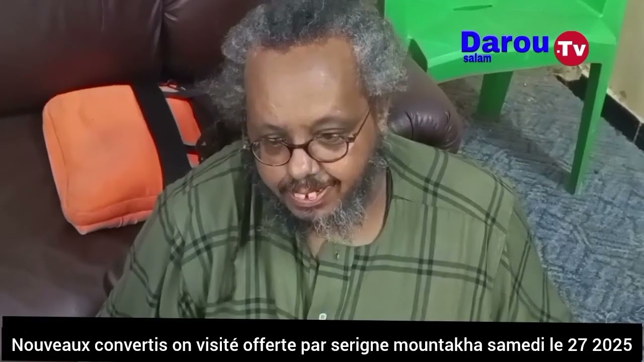 Nouveaux convertis on visité offerte par serigne mountakha samedi le 27 2025