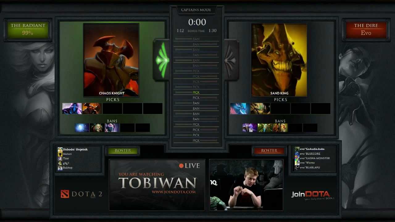 GIGABYTE joinDOTA Open - EvoDOTA2 vs 99% - Grand Final Game 1