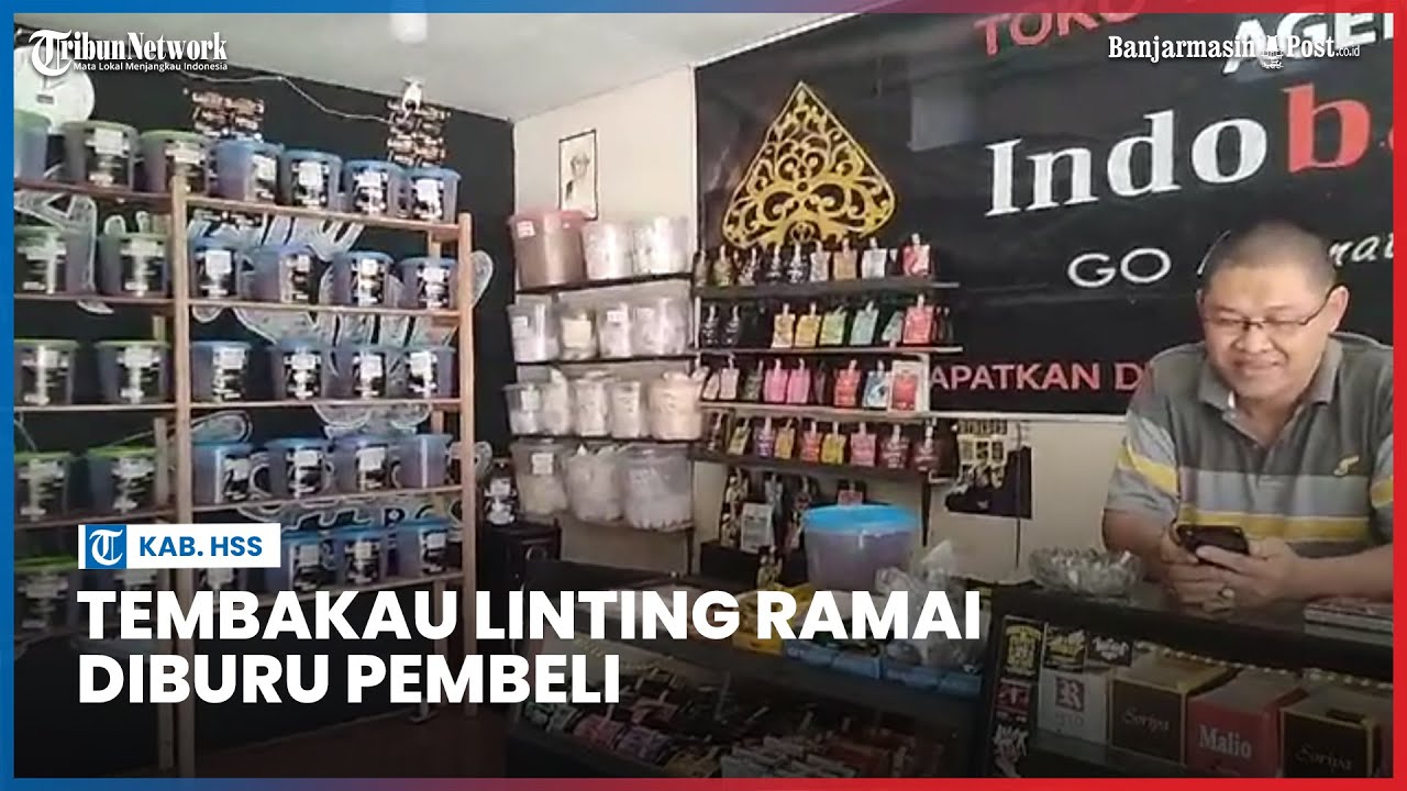 Harga Rokok Kian Meroket, Tembakau Linting Ramai Diburu Pembeli