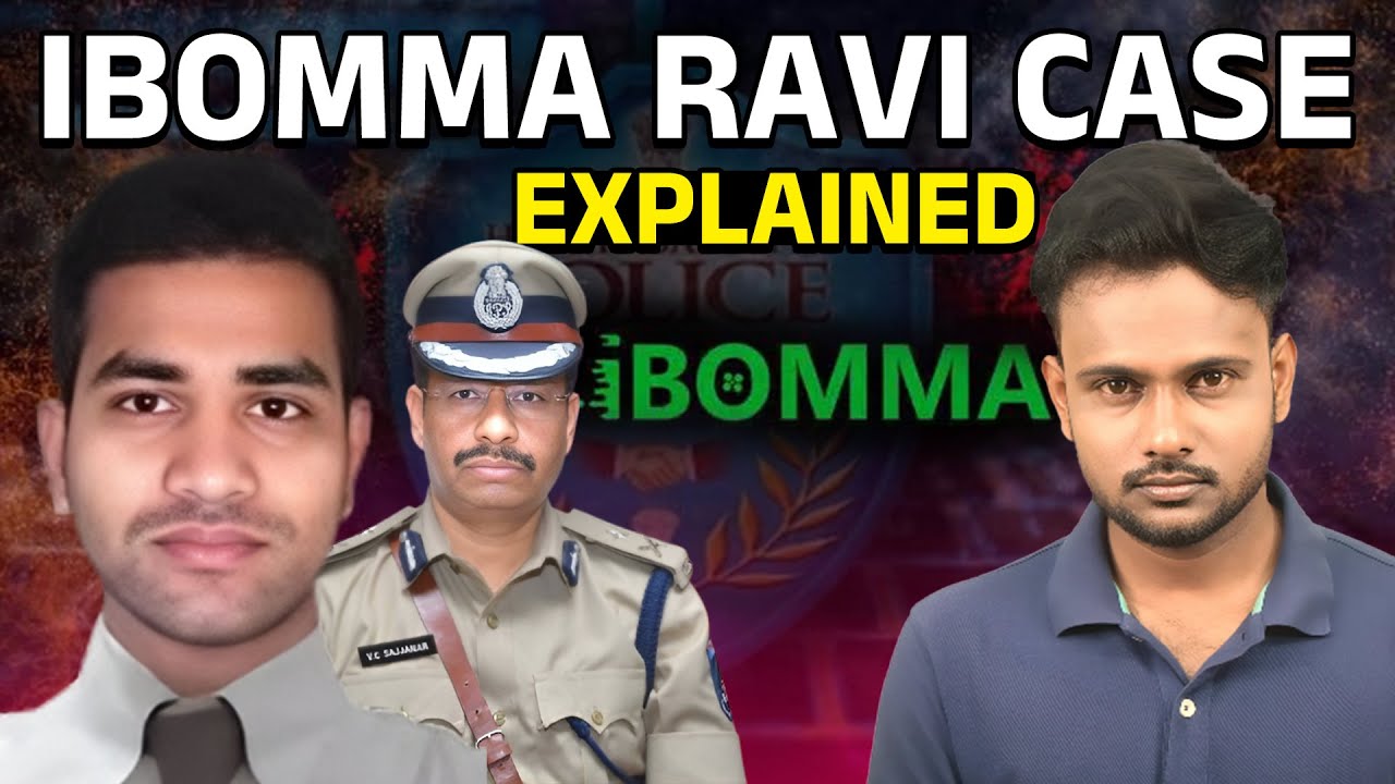 iBomma Mastermind Exposed: Immmadi Ravi Arrested | South India Piracy Crackdown