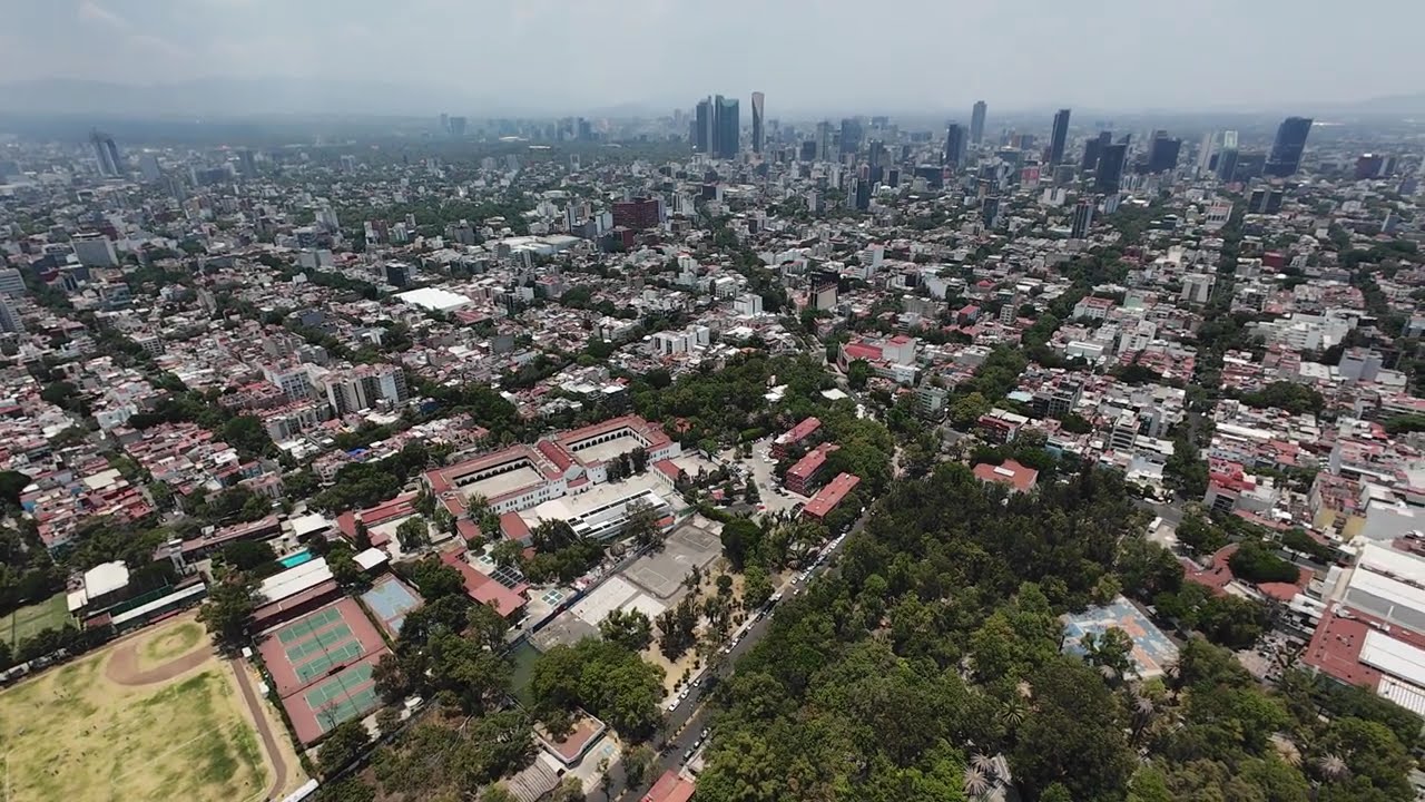 Centro Medico  CDMX en 4k....vuelo 48.. #drone  #dji  #fpv  #mexico