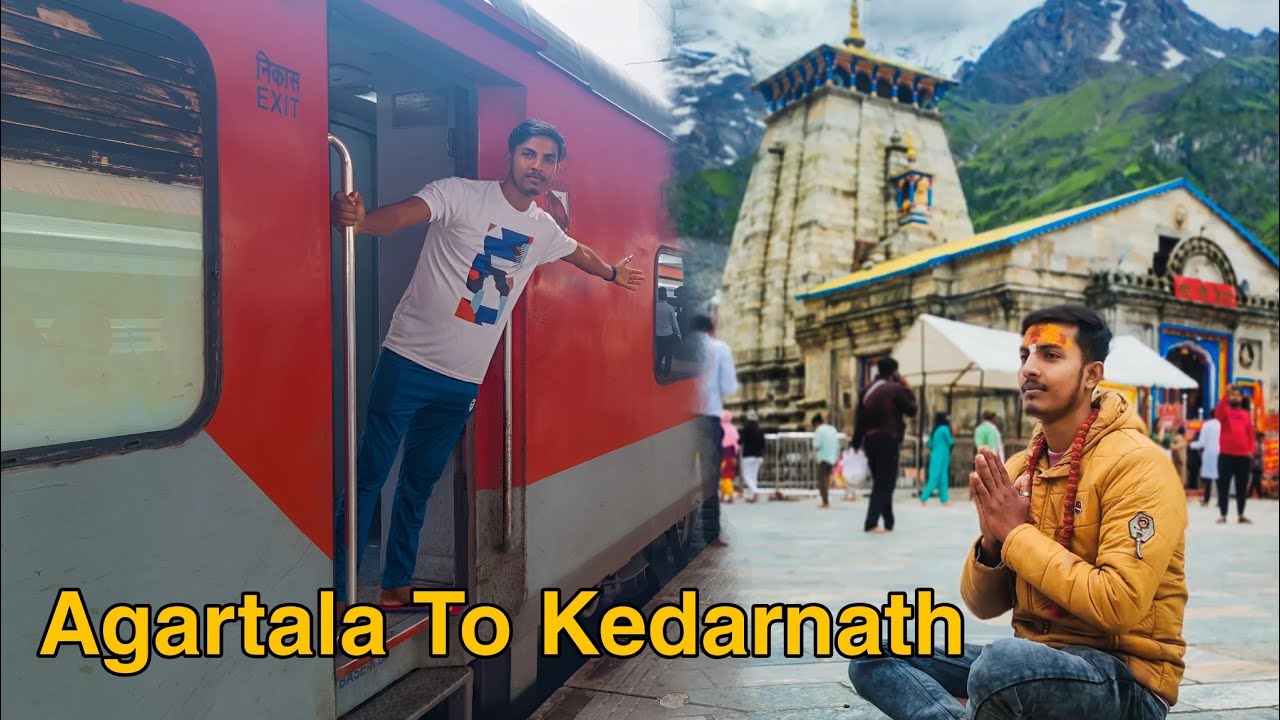 EP.1 l Agartala to Uttarakhand l Kedarnath Yatra l Train Travel Story l