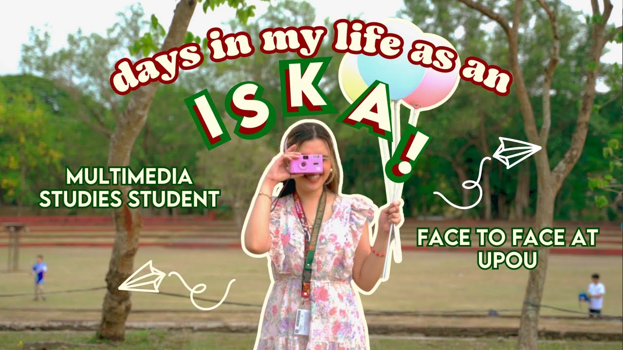 uni vlog: DAYS IN MY LIFE at UP Diliman (multimedia studies, upou, face to face, iska)