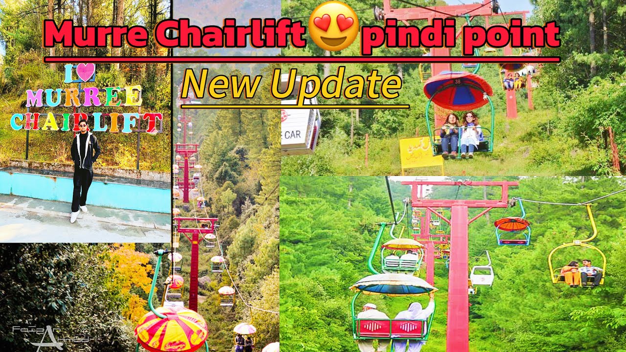 Pindi Point Chair Lift😍Murre| New Update | New Vlog | Top Attractions Murre❤️Chair Lift Maalroad✅
