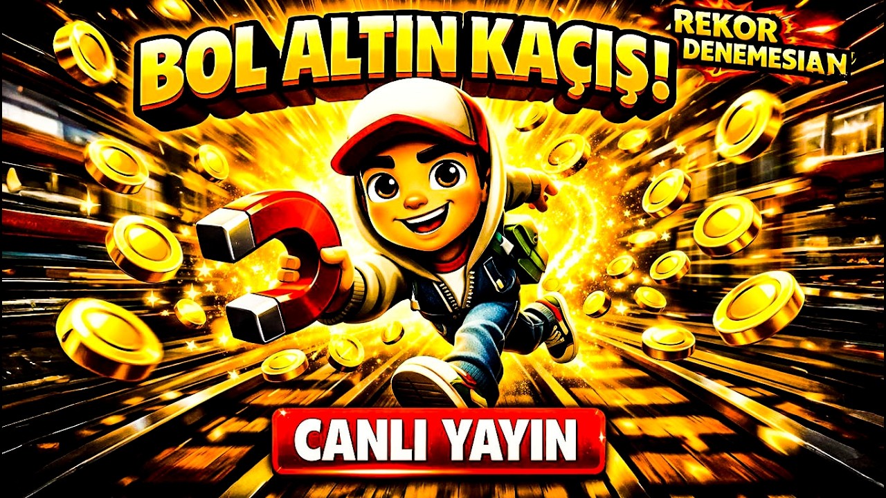 SUBAY SUFERS 💰BOL ALTIN KAÇIŞ CANLI YAYIN # 86