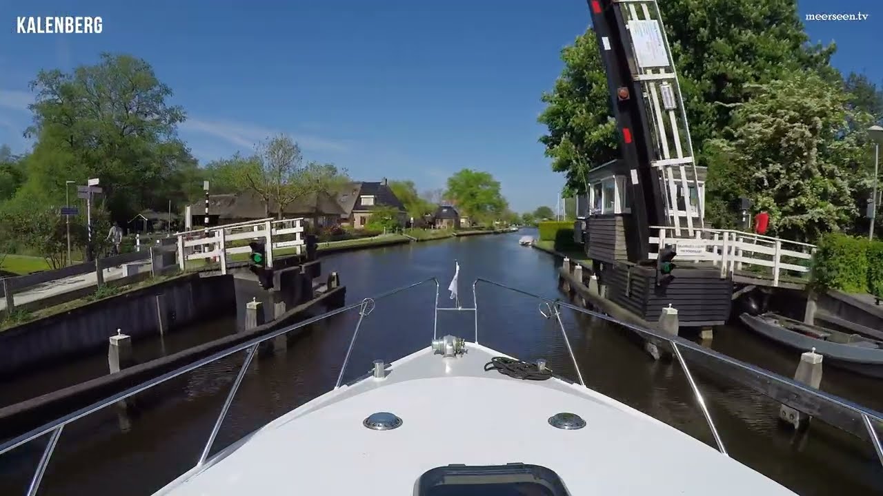Homansluis Ossenzijl Kalenberger Gracht - Full Tour - Holland by Boat
