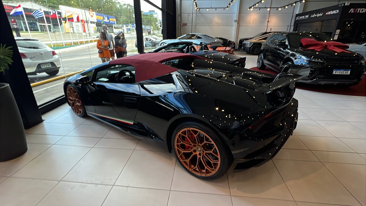 Lamborghini Huracan Performante Spyder - no detalhe - Boca Mafra Premium - Balneário Camboriú