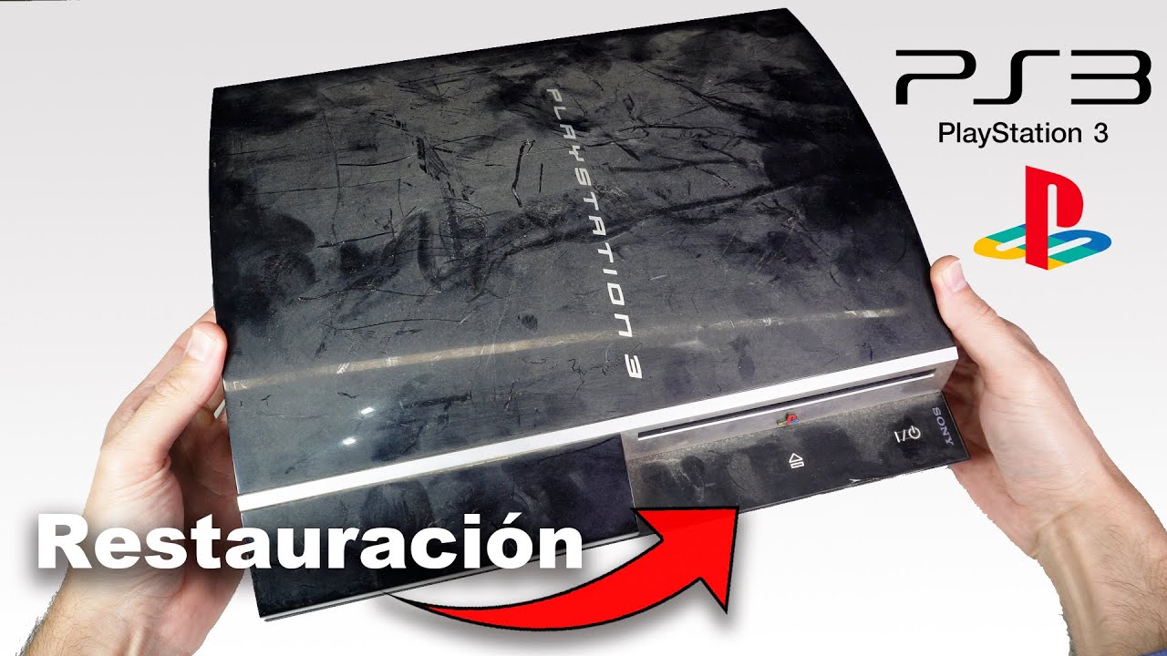 RESTAURACION - REPARACION PlayStation 3 FAT - Luz amarilla de la muerte YLOD (Extremadamente Sucia)