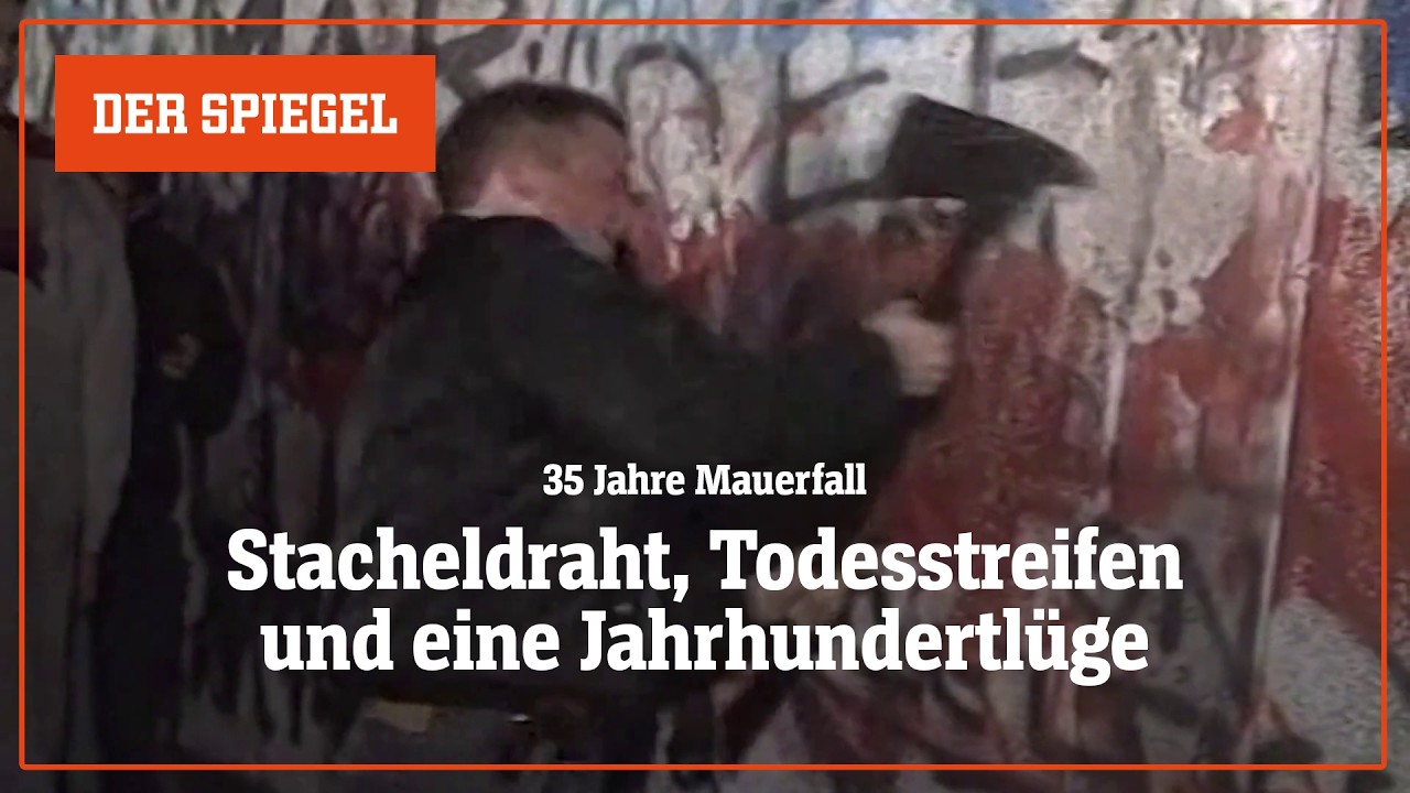 35 Jahre Mauerfall: Stacheldraht, Todesstreifen und eine Jahrhundertl&uuml;ge | DER SPIEGEL