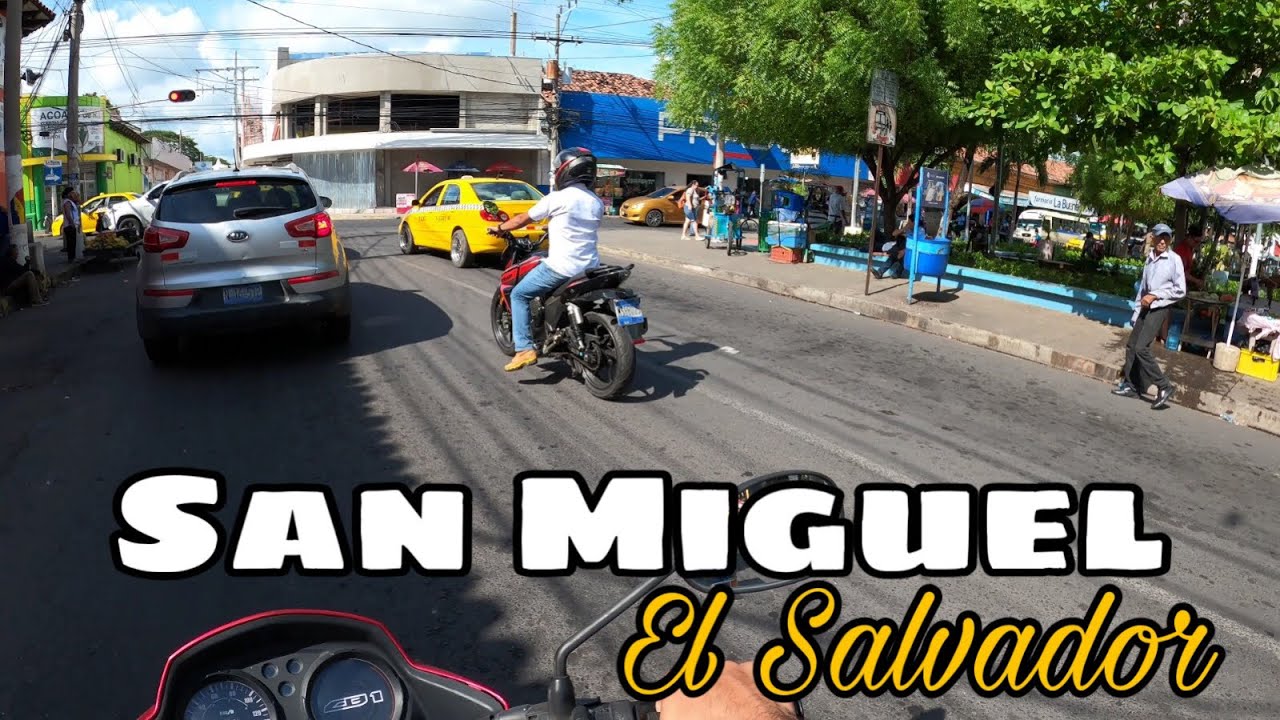 LAS CALLES MAS TRANSITADAS DE SAN MIGUEL El Salvador