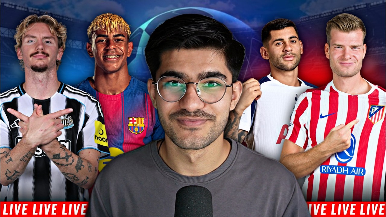 Newcastle vs Barcelona Champions League LIVE MATCH REACTION