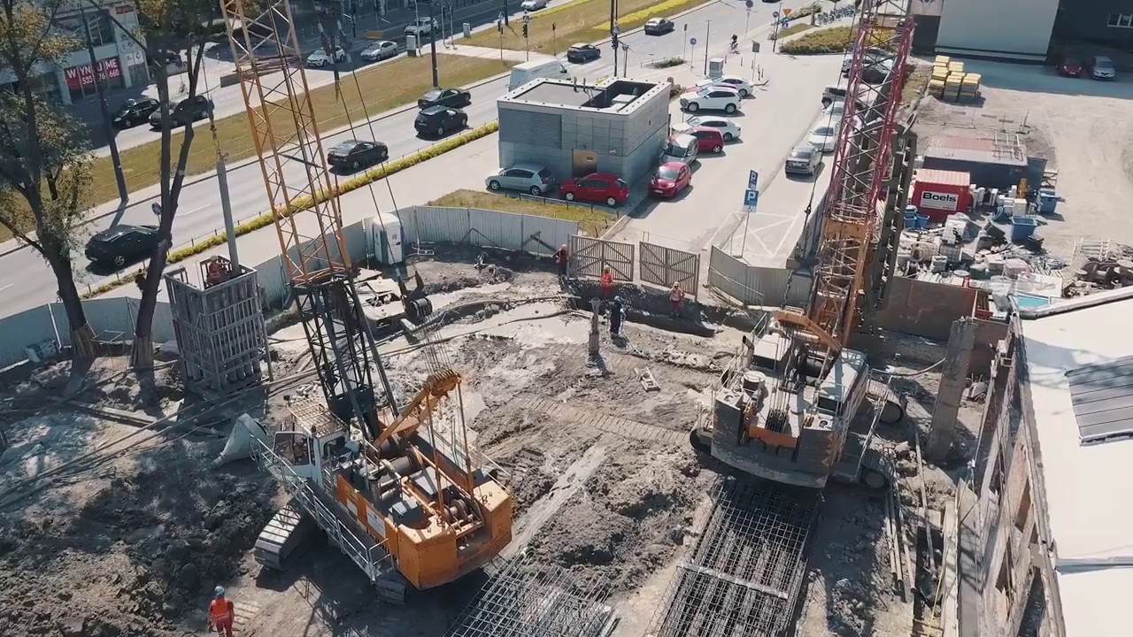Fabryka Norblina – film z placu budowy