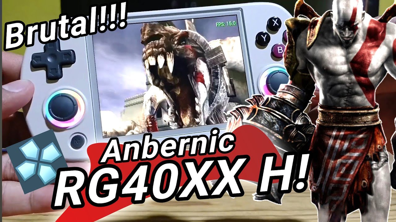 Esta Anbernic Rg40xx H es brutal!!! ¿Vale la pena? Reviw en Español