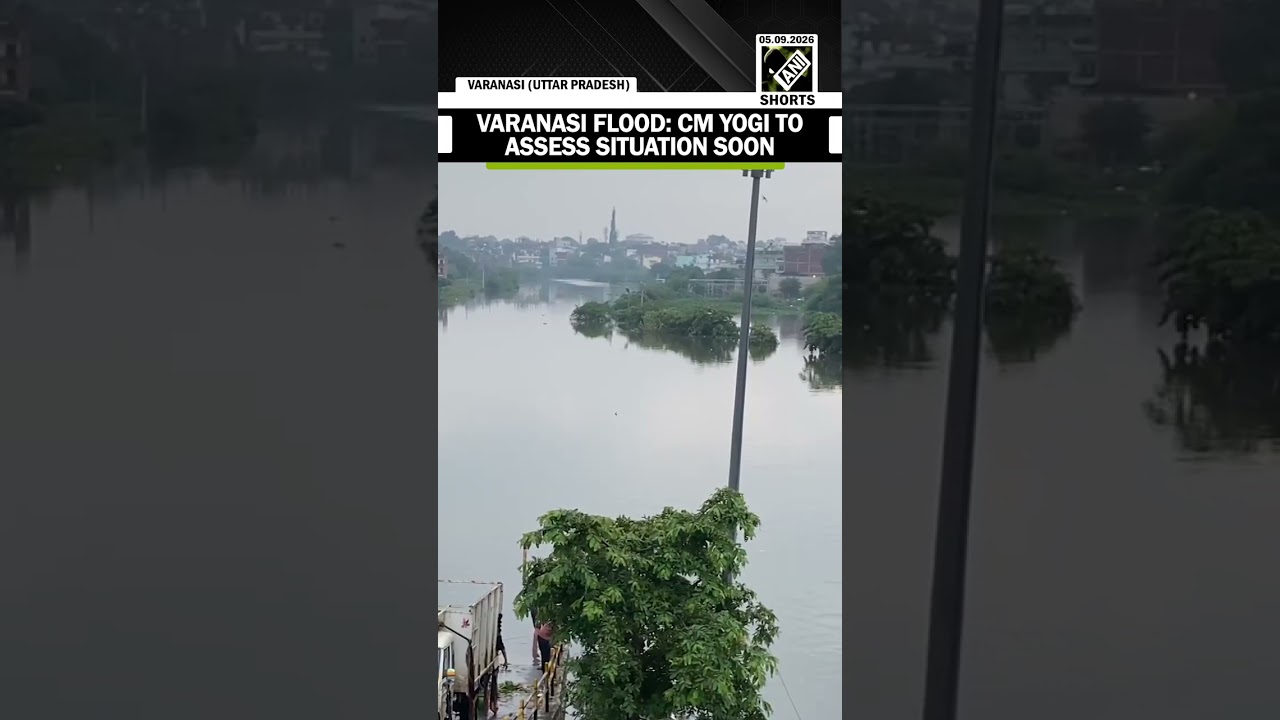 Varanasi flood visuals ahead of CM Yogi Adityanath&rsquo;s expected visit to assess the situation