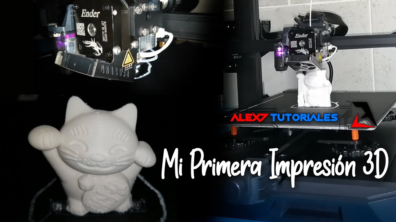 Primera Impresión 3D en Impresora Ender 3 S1 ⚡