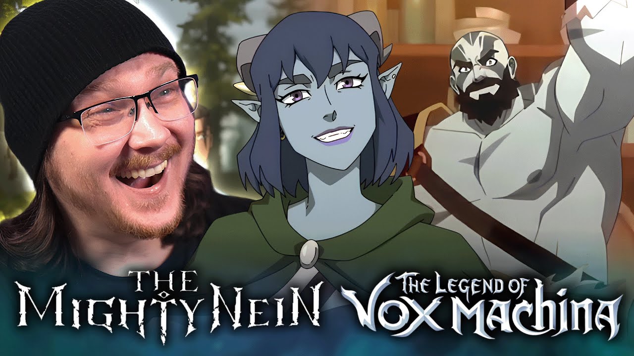 THE MIGHTY NEIN OFFICIAL TRAILER + THE LEGEND OF VOX MACHINA GROG'S VOX RECAP REACTIONS | NYCC 2025