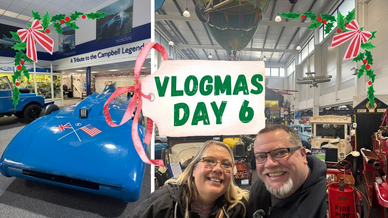 VLOGMAS DAY 6 | Lakeland Car Museum - enjoying a FESTIVE weekend away
