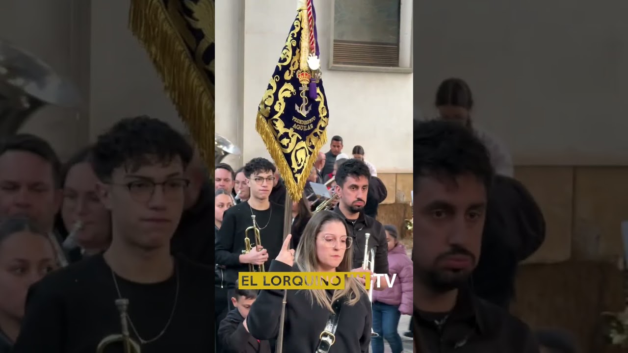 💜 El Señor de los Arcos ya camina hacia su barrio en Águilas 🙏