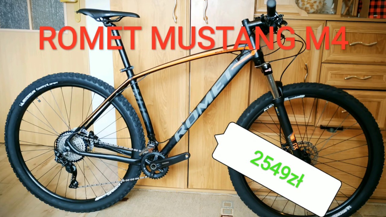 ROMET MUSTANG M4 unboxing 2019
