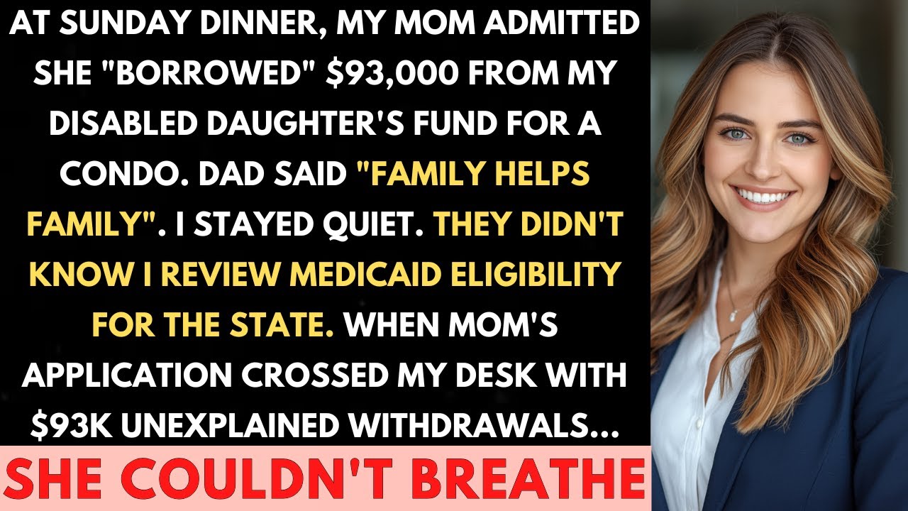 My Parents Drained My Daughter’s Medical Fund—Then Remembered I Handle Their Medicaid