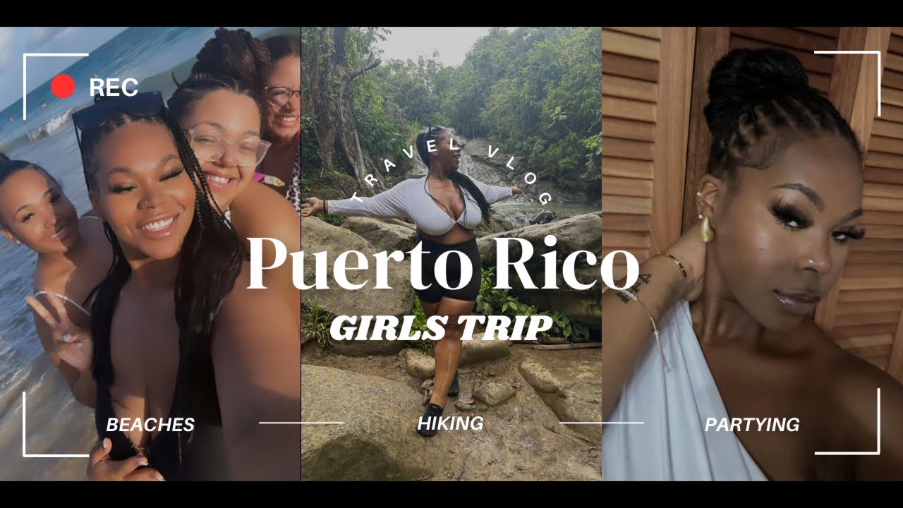 PUERTO RICO GIRLS TRIP 🇵🇷| Visiting La Placita, Hiking El Yunque, & Learning about Old San Juan