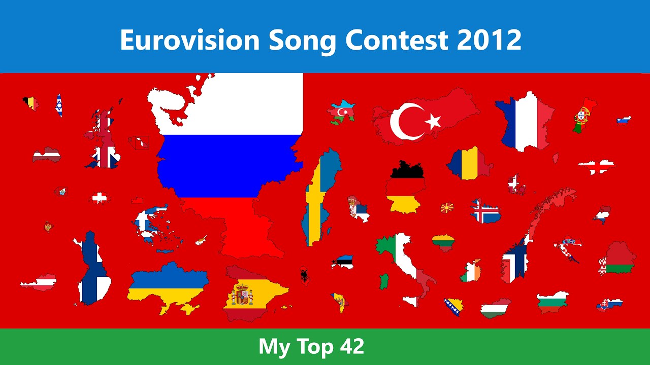 Eurovision 2012 - My Top 42