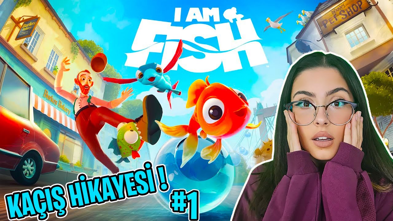 BALIK OLUP AKVARYUMDAN KAÇTIM ! KAÇIŞ HİKAYESİ BÖLÜM 1 |  I AM FISH |  EYLÜL LAL