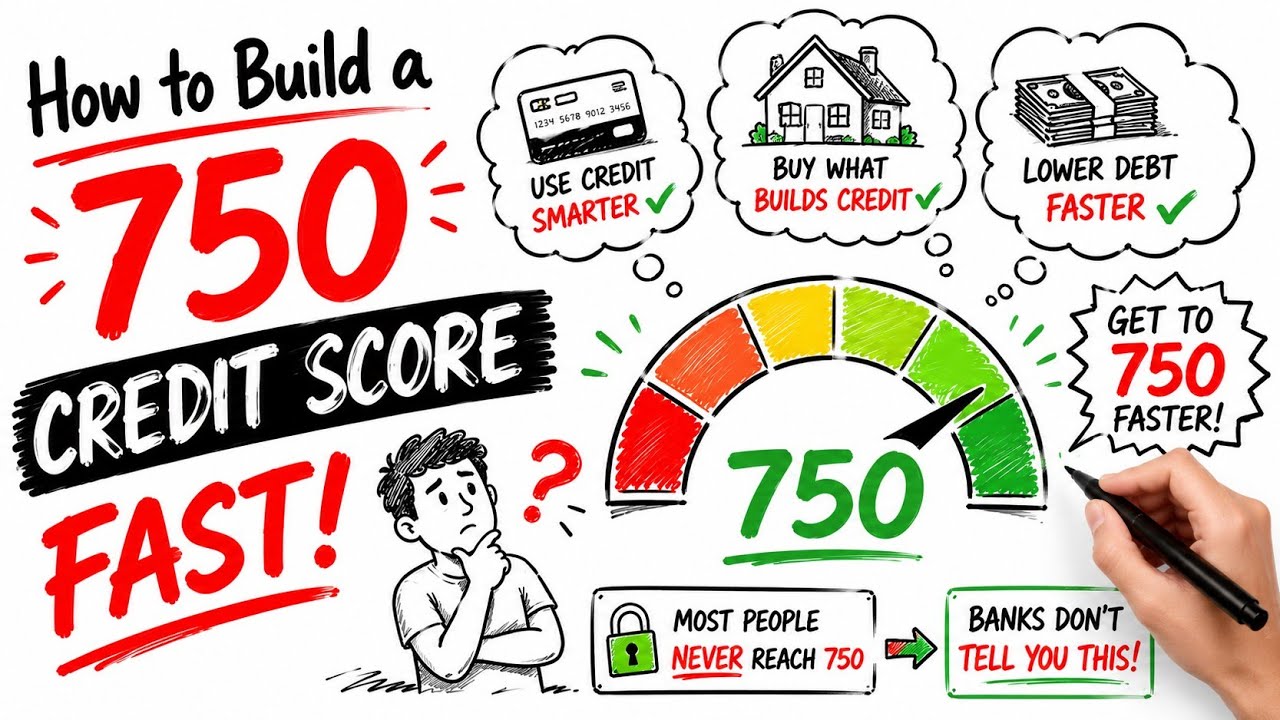 How to Build a 750 Credit Score Fast !