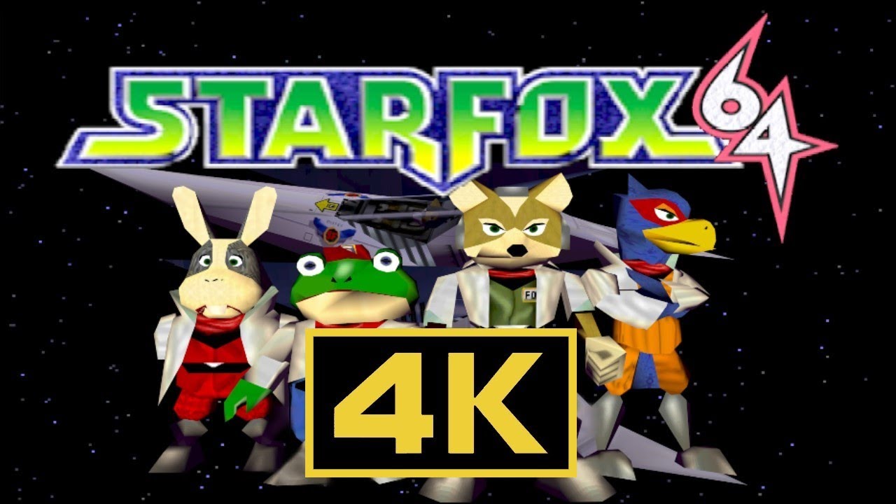 Star Fox 64 | 4K Remaster | Full Playthrough