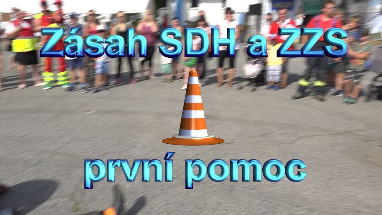 Zásah SDH a ZZS Vlašim