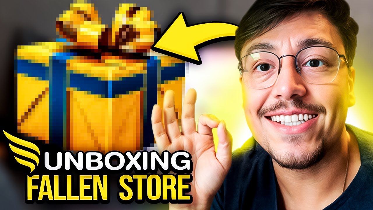 🎁UNBOXING! Recebemos um COMBO da FALLEN STORE! Confira o nosso UNBOXING e REVIEW totalmente SINCERO!