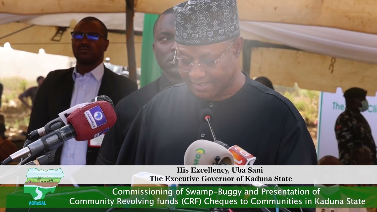 His Excellency,  Uba Sani. Executive Governor of Kaduna State Nigeria