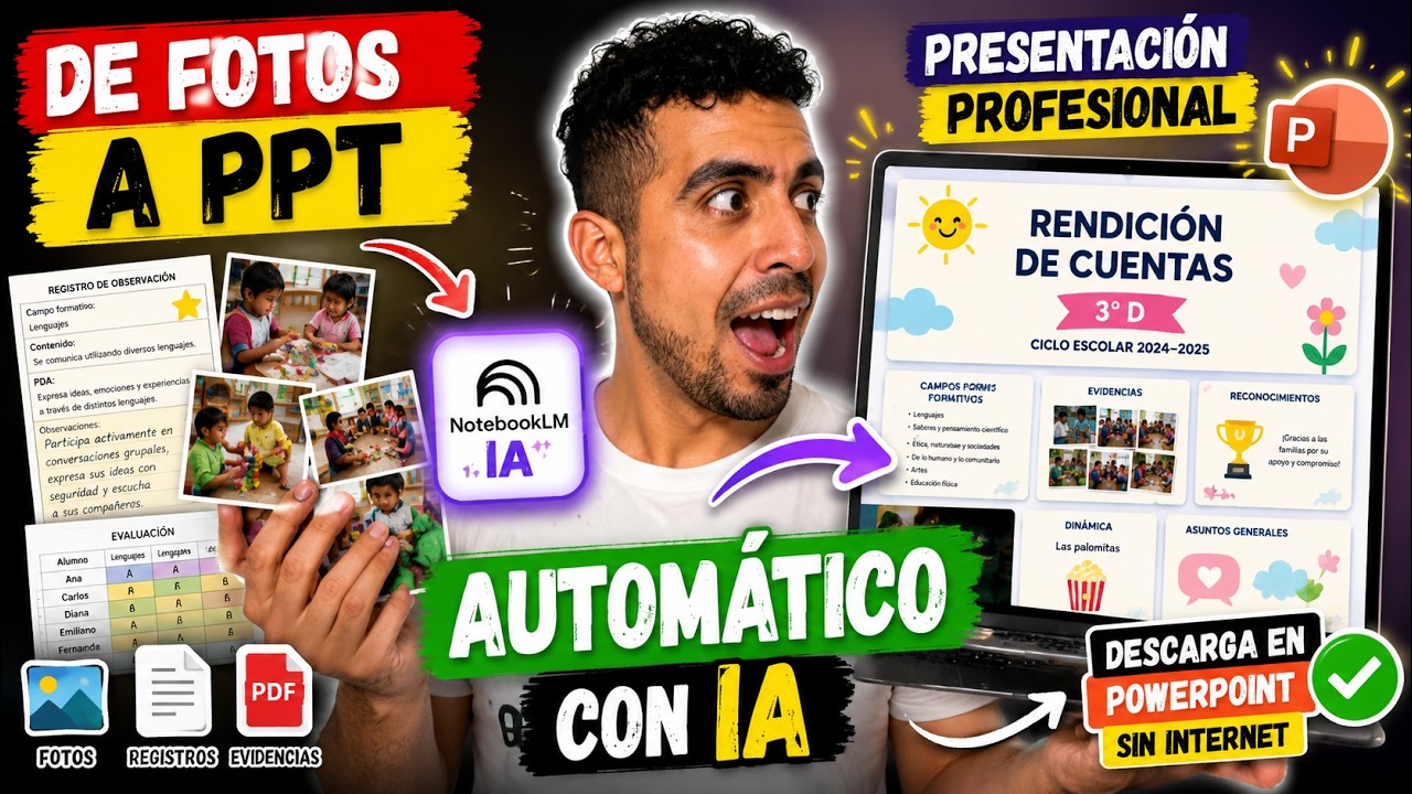 La Presentación perfecta con NotebookLM para Rendición de Cuentas
