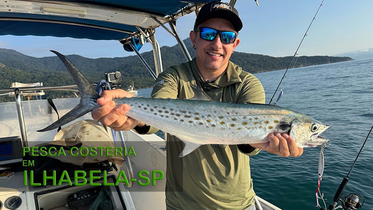 Ep 34 T 2 Pescaria costeira com o Capitão Nils em Ilhabela SP