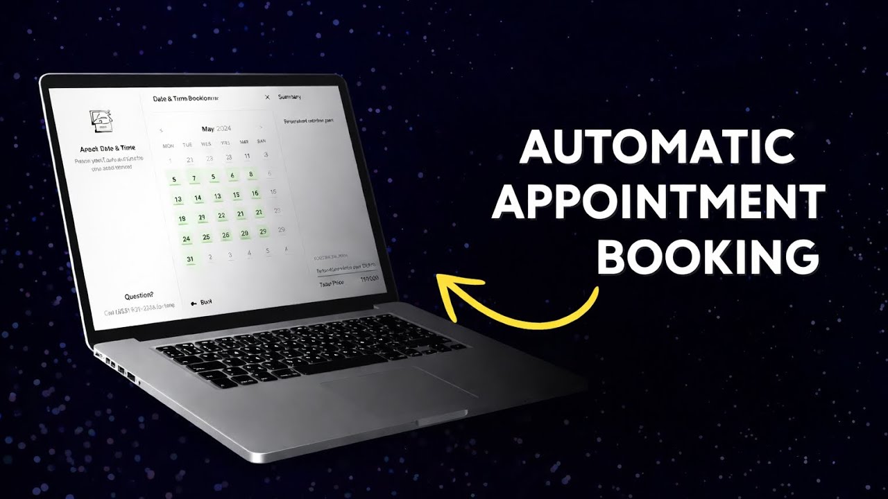 How Automated Appointment Booking Works(no code)
