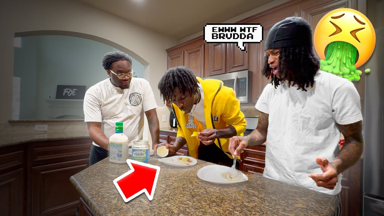 Cutting Vegetables With My Teeth While Jazz Is Eating 🤮 