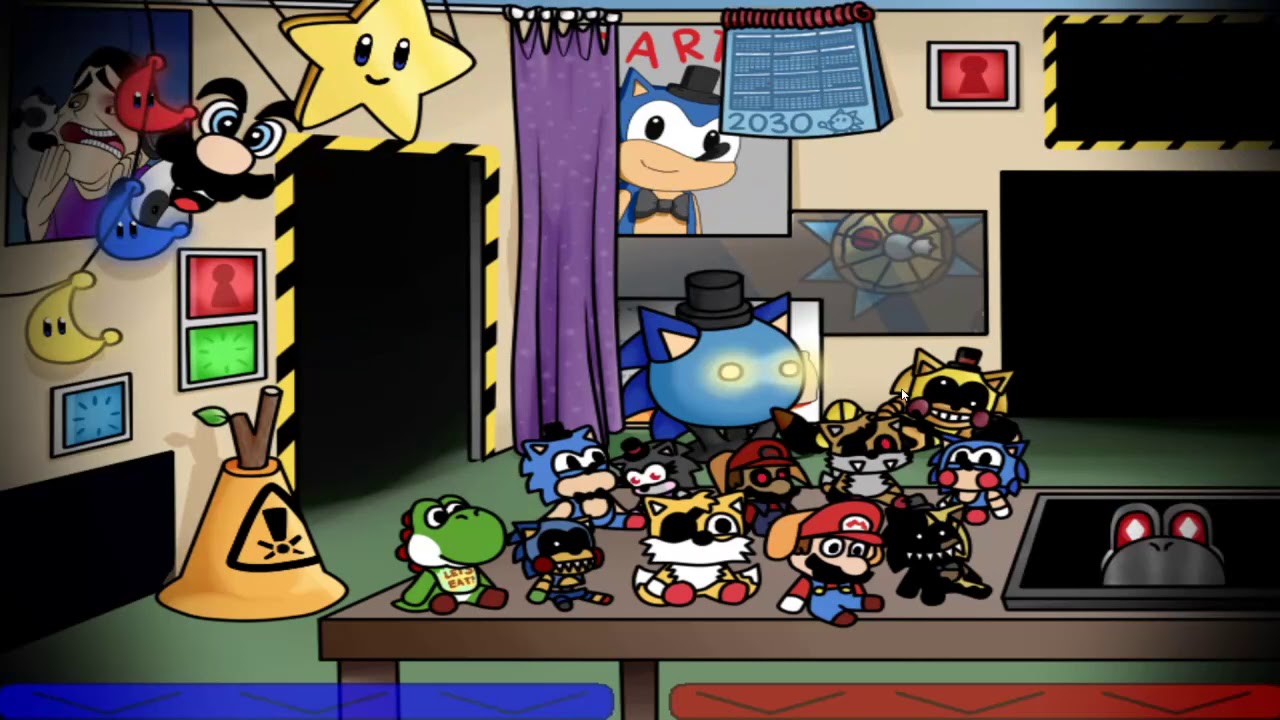(SPOILERS) FNaS: Maniac Mania Encore mode COMPLETE