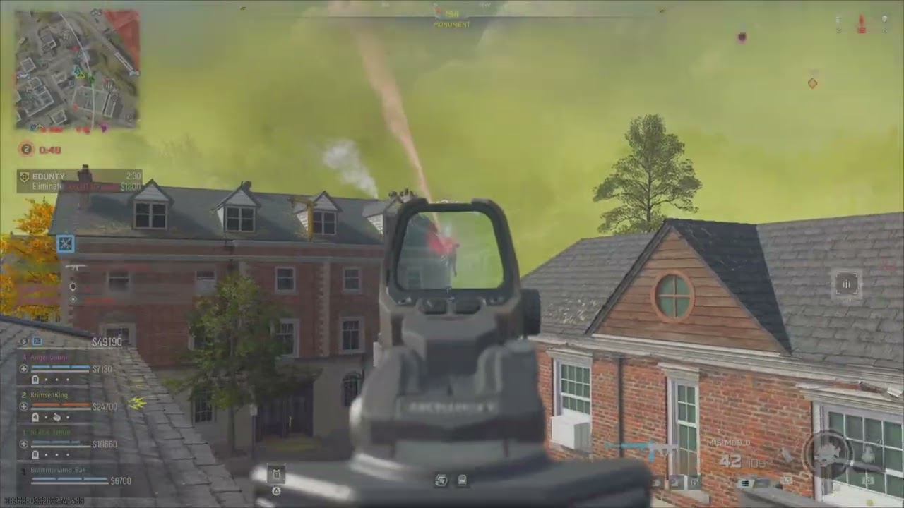 365 - COD WZ BO7 Casual Resurgence Haven's Hollow Quads Win K/D = 19/1 PS5