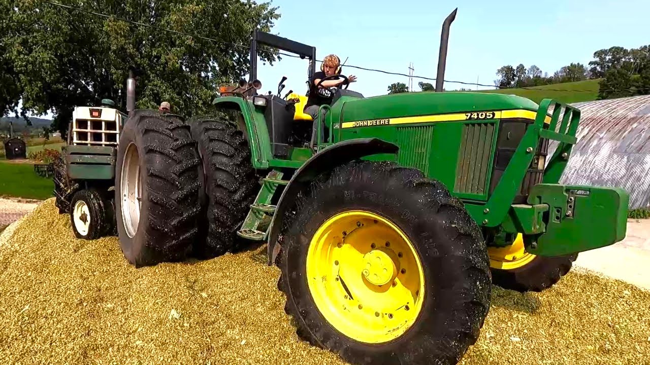 Chopping Corn Silage On A Dairy Farm! Part One (2024 Fall Harvest)