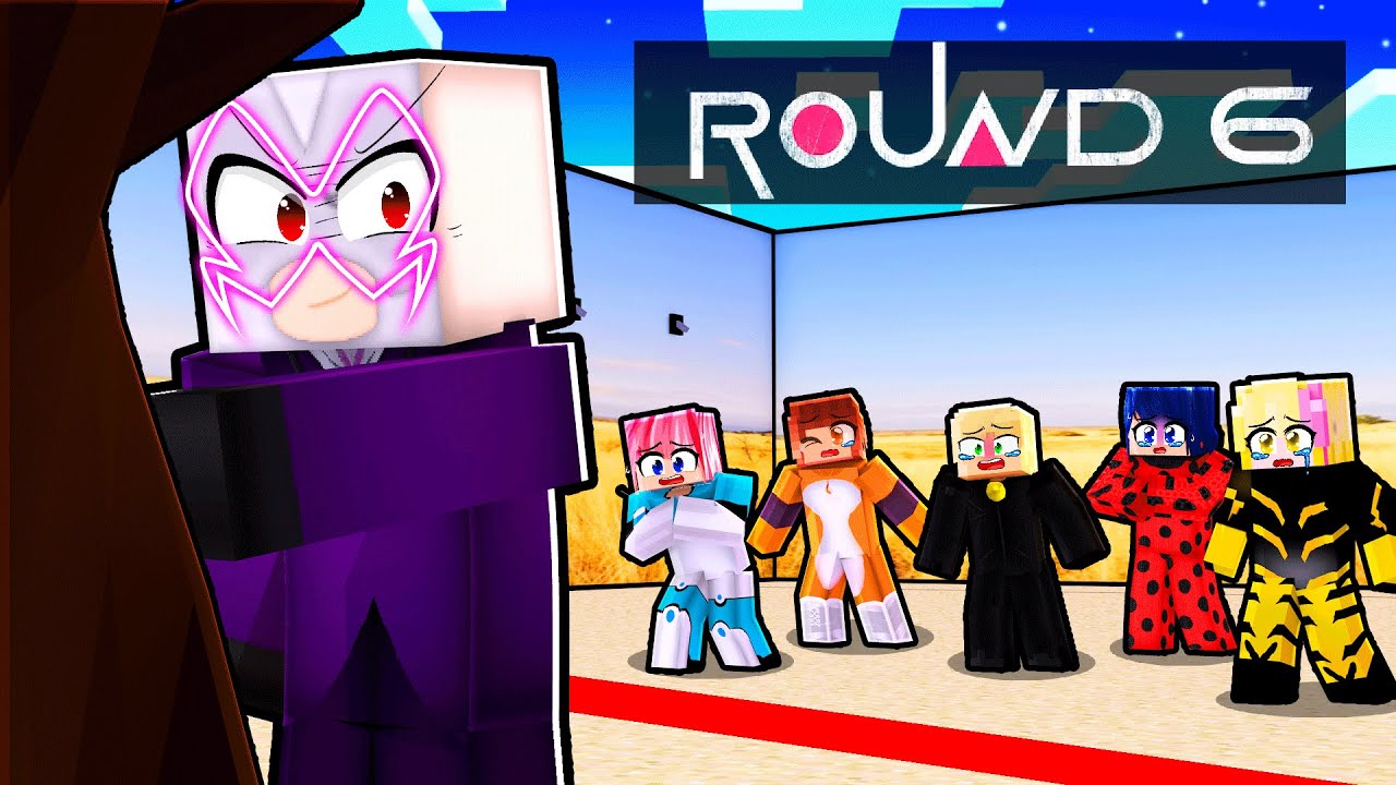 (Miraculous) ROUND 6 - BATATINHA FRITA 1.2.3 no Minecraft (Squid Game)