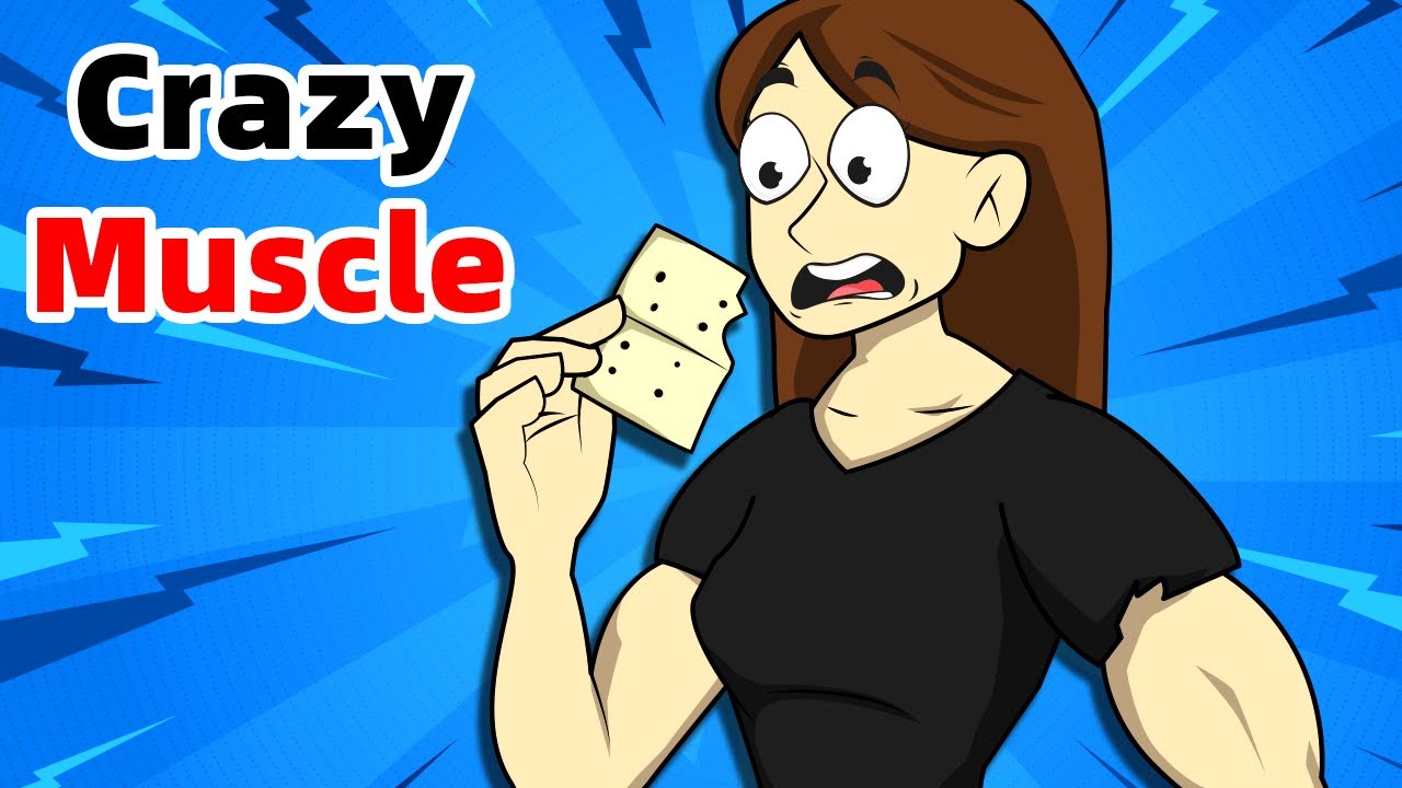 Crazy Muscle Flex Whenever I Eat Anything - Help! Fbb and Female Muscle Growth from Eating.