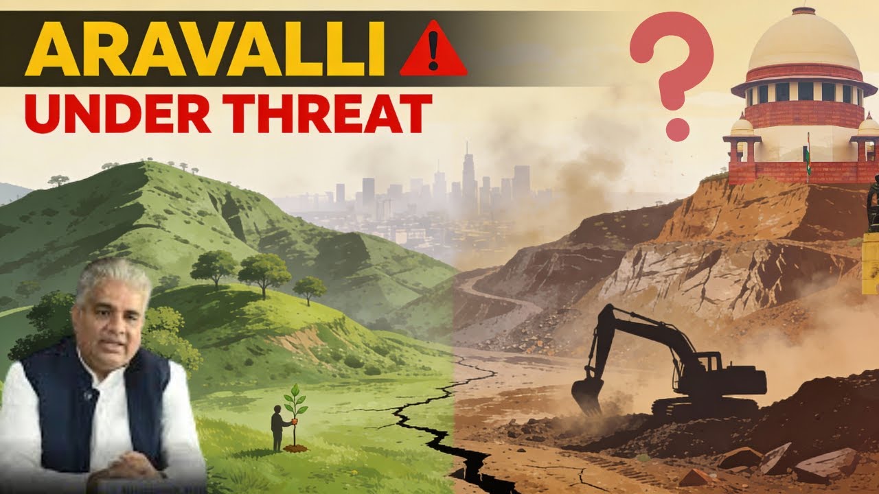 Aravalli Destruction Explained: What Science Is Warning Us About