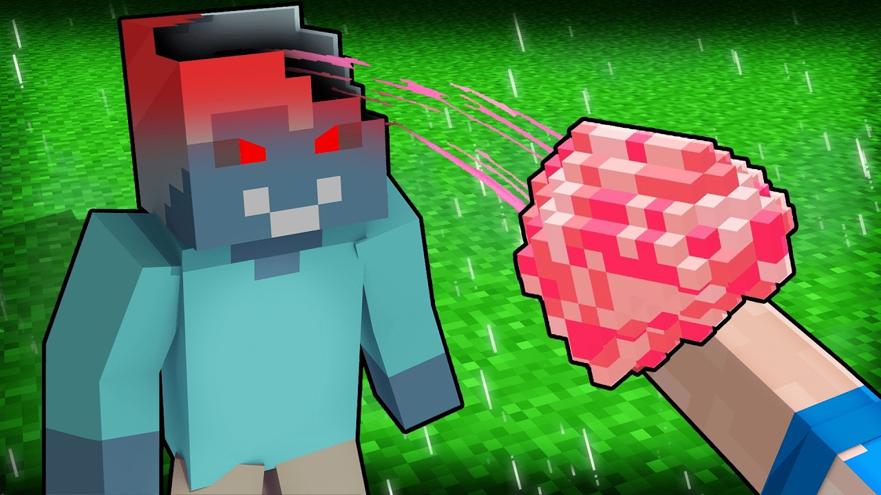 ARKADAŞLARIMIN BEYİNLERİNİ ÇALDIM 🧠 - Minecraft