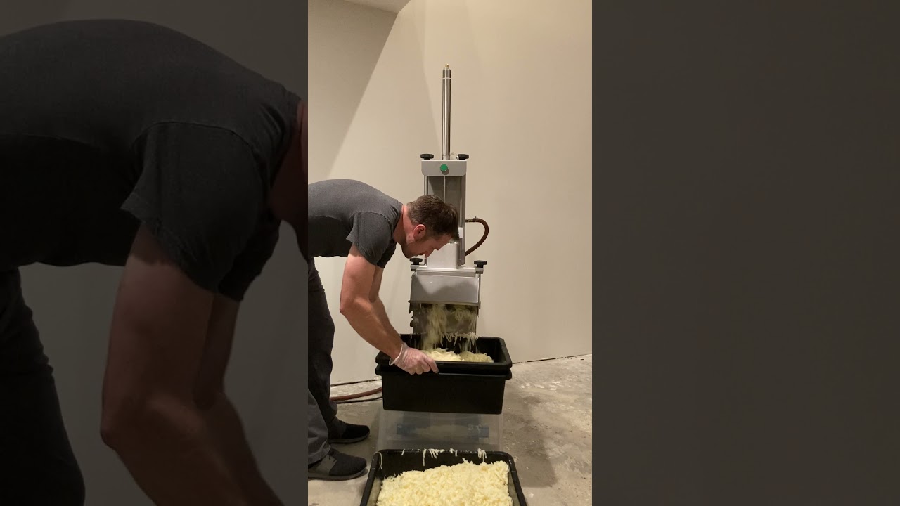 Commercial Cheese Shredder 5HP machine