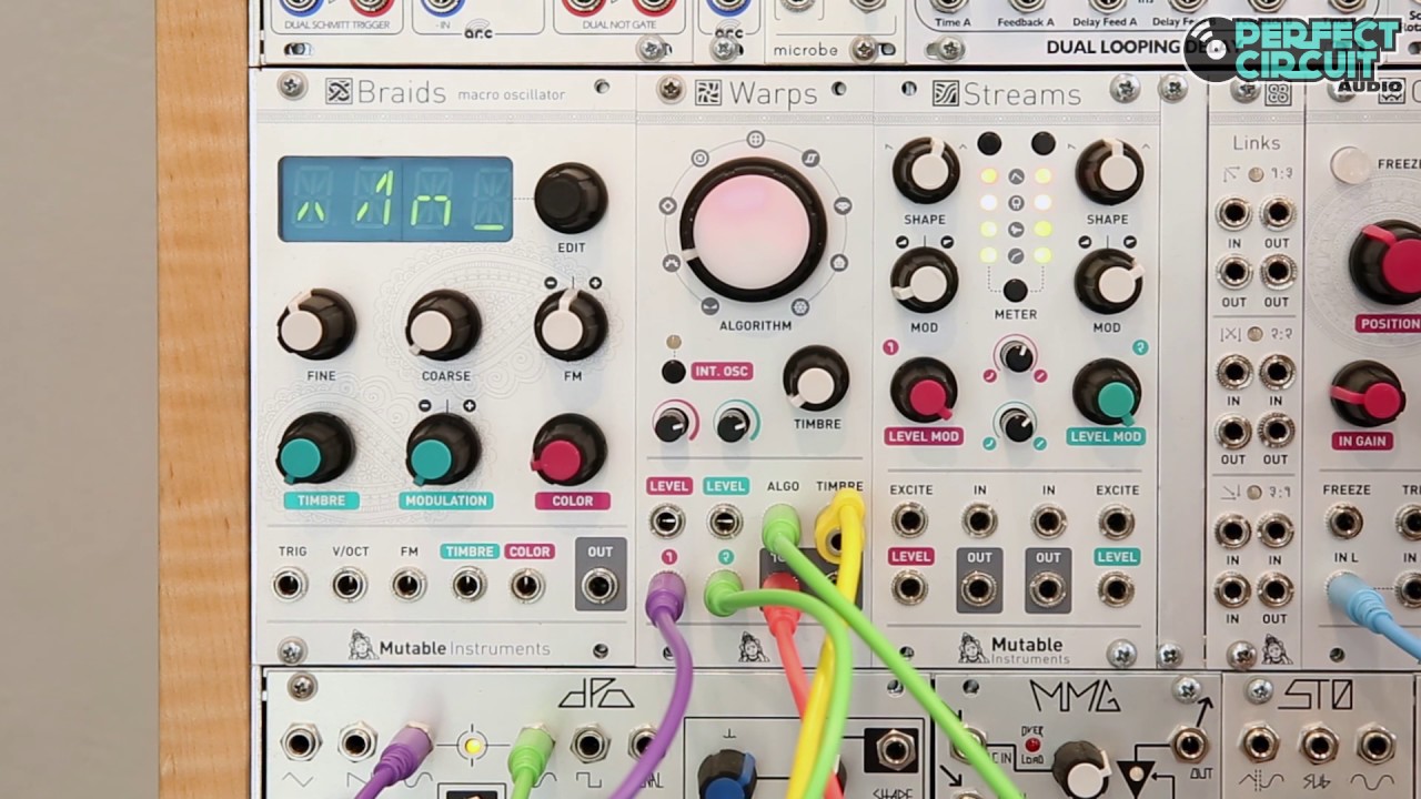 Mutable Instruments Warps Demo