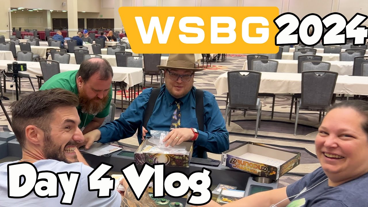World Series of Board Gaming Wednesday Vlog: Let's All Go to the Movies